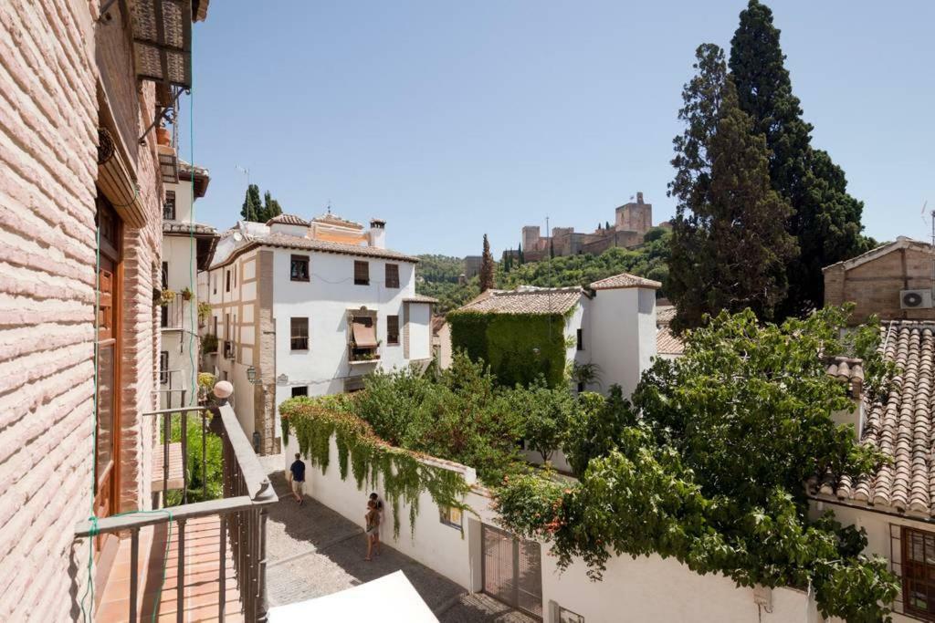 Ferienwohnung Breathtaking Alhambra View Balconies, Albaizyn Granada Exterior foto